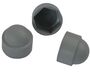 500 St�ck - Sechskant Schutzkappe M10 - Schl�sselweite 17mm, Farbe grau - Abdeckkappe