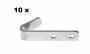 10 St�ck - Schleuderhaken Planenhaken Haken Stahl Galvanisch verzinkt