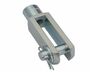 50 Stck - Gabelkopf M16 - links- 16x64 - DIN71752 mit Splintbolzen