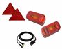 Aspck Midipoint 2 Set Leuchten rechts + links + Kabel 4,5 Meter 7polig + 2 Rckstrahler