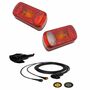 Aspck Midipoint 2 Set Leuchten rechts + links + Kabel 6,1 Meter 13 polig