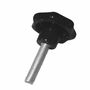 10 Stck Sterngriffschraube M12 x 40 mm DIN6336 A schwarz 63