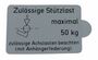 1 Stck - Aufkleber Sttzlast  50 kg - Klebefolie 