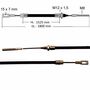 2 x Bremsseil f�r Peitz S234R - R234/76 H�llen-L�nge 1525mm - Gesamt-L�nge:1800 mm