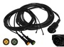 Aspck - Anhngerkabel 9m - 13-polig Stecker + 0,2m Abgang + 10 x Kabelschellen