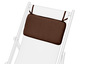Kissen Farbe Braun als Zubeh�r f�r Gartenliege Strandstuhl Gartenm�bel 10-300-Kissen
