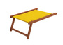 Gartenliege Sonnenliege gelb Liegestuhl Fu�teil Sonnendach Tisch Kissen Deckchair 10-302FSTKH