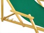 Liegestuhl Gartenliege gr�n Sonnenliege Strandliege Holz Deckchair Gartenm�bel Buche 10-304 N