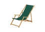 Liegestuhl gr�n Gartenliege Strandliege Sonnendach Tisch Gartenm�bel Holz Deckchair 10-304NSTKD