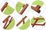 Liegestuhl pistazie Kissen Tisch Deckchair Holz Buche Gartenstuhl Relaxstuhl klappbar 10-306 T KD