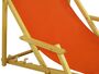 Liegestuhl terracotta Buche hell klappbar Sonnenliege Relaxliege Strandstuhl Klappstuhl 10-309 N