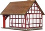 Holzbaukasten Fachwerk Schmiede Holzbausteine Modellhaus 91.9000-38