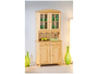 Vitrine K�chenbuffet Alicante Natur Massivholz