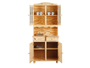 Vitrine K�chenbuffet Alicante Natur Massivholz
