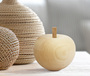 Zirben Apfel Holz Deko Obst Dekoration Duftapfel 40.10-018
