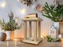 sch�ne Zirbenholzlaterne f�r Innenr�ume und drau�en als Dekoration 40.10-039