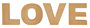 Holzbuchstaben Buche Massivholz LOVE Schrift Dekoration  40.11-002