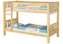 Kinderetagenbett massiv Kiefer Kinderzimmer Stockbett Hochbett Zubeh�r w�hlbar V-60.06-09