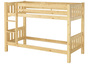 Kinderetagenbett massiv Kiefer Kinderzimmer Stockbett Hochbett Zubeh�r w�hlbar V-60.06-09