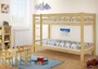 Etagenbett Stockbett Kiefer Massiholz + Matratze 90x200 Hochbett Kinderbett 60.09-09 M