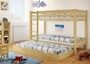 Kinderetagenbett Stockbett Kiefer massiv, Matratzen + G�stebettkasten 90x200 Kinderbett 60.09-09MS7M