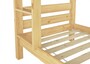 Teilbares Etagenbett Massivholz Kiefer 90x200 + Rollrost Hohes Bett Stockbett Doppelbett 60.11-09Ni70