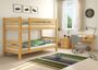 Teilbares Etagenbett Massivholz Kiefer 90x200 + Rollrost Hohes Bett Stockbett Doppelbett 60.11-09Ni70