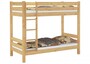 Teilbares Etagenbett Massivholz Kiefer 90x200 Rollrost Hohes Bett Stockbett 60.11-09 100