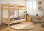 Teilbares Etagenbett Massivholz Kiefer 90x200 Matratze Bettkasten Stockbett 60.11-09 100 M S1