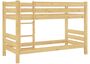 Teilbares Etagenbett Massivholz Kiefer 90x200 + Matratze Hochbett Doppelbett 60.11-09Ni070M