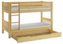 Etagenbett hoher Bettabstand massive Kiefer Zubeh�r w�hlbar Liegefl�che 90x200 V-60.12-09Ni100