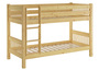 Etagenbett hoher Bettabstand massive Kiefer Zubeh�r w�hlbar Liegefl�che 90x200 V-60.12-09Ni100