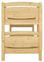 Etagenbett Massivholz Kiefer 90x200cm Stockbett hohes Bett Bettgestell  60.13-09 Ni70 oR