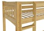 Etagenbett Kiefer Massivholzbett natur 90x200 Bettrahmen Rollrost Matratzen 60.15-09 Ni100 M