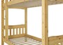 Etagenbett Kiefer Massivholzbett natur 90x200 Bettrahmen Rollrost Matratzen 60.15-09 Ni100 M