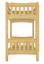 Etagenbett Bettkasten Kiefer Massivholz 90x200 cm mit 2 Rollroste 60.15-09 Ni100 S7 