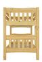 Etagenbett Kiefer natur Massivholzbett 90x200 Stockbett Hochbett Rollroste 60.15-09 Ni70 