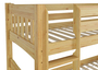 Etagenbett Kiefer 90x200 cm mit 2 Rollroste, 2 Matratzen Bettkaesten 60.15-09 Ni70 M S2 