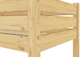 Kiefer-Etagenbett Massivholz natur 90x190 Stockbett stabil ohne Rollrost 60.16-09-190 oR
