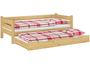 Etagenbett Kiefer 90x200 Nische 80 teilbar Rollrost Matratzen G�stebettkasten 60.16-09T80MS7M