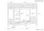 Etagenbett f�r Erwachsene 90x200 Nische 100 cm (ohne Zubeh�r) 60.16-09oR