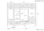 Massivholz-Stockbett stabil 100x190 Etagenbett Kiefer natur Stockbett ohne Rollrost 60.16-10-190oR