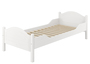 Einzelbett Kiefer wei� 100x200 Bettrahmen Singlebett Lattenrollrost 60.30-10WM