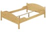 Doppelbett 140x200 Kieferbett Massivholz natur Ehebett Franz�sisches Bett Rollrost 60.30-14