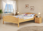 Doppelbett 140x200 Kieferbett Massivholz natur Ehebett Franz�sisches Bett Rollrost 60.30-14