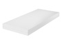 60.32-08 W M stabiles Bett weiss 80x200 cm, Kiefer massiv, kompl. mit Rollrost und Matratze