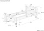 Kieferbett natur Einzelbett Bettrahmen Futonbett 90x200 Massivholzbett ohne Rollrost 60.37-09 oR 