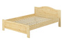 Doppelbett Kiefer natur Ehebett 140x200 Futonbett Massivholzbett Rollrost Matratze 60.37-14 M