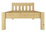 Einzelbett Bettrahmen 80x200 Massivholz Kieferbett natur Futonbett Kinderbett 60.38-08 FV M