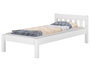 Einzelbett Bettrahmen 80x200 Massivholz Kieferbett wei� Futonbett Kinderbett 60.38-08 W M